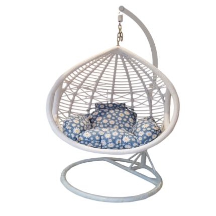 colour available - white,black,coffee,mix size avaiable - large & medium Description: Our swing chairs are crafted with precision and care, ensuring both durability and style. Customer Satisfaction: We prioritize your comfort and satisfaction above all else, offering top-notch customer support.