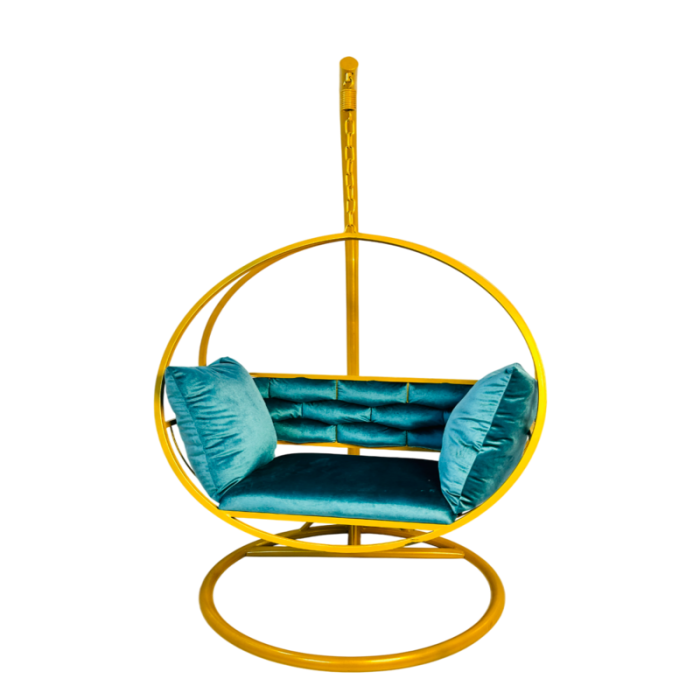 colour available - white,black,Golden size avaiable - large Exceptional Quality: Our swing chairs are crafted with precision and care, ensuring both durability and style. Customer Satisfaction: We prioritize your comfort and satisfaction above all else, offering top-notch customer support.