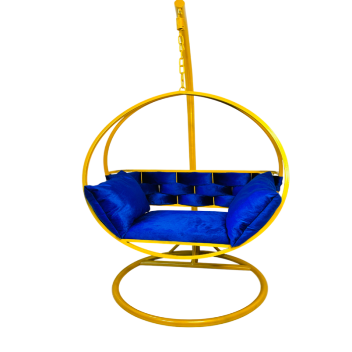 colour available - white,black,Golden size avaiable - large Exceptional Quality: Our swing chairs are crafted with precision and care, ensuring both durability and style. Customer Satisfaction: We prioritize your comfort and satisfaction above all else, offering top-notch customer support.