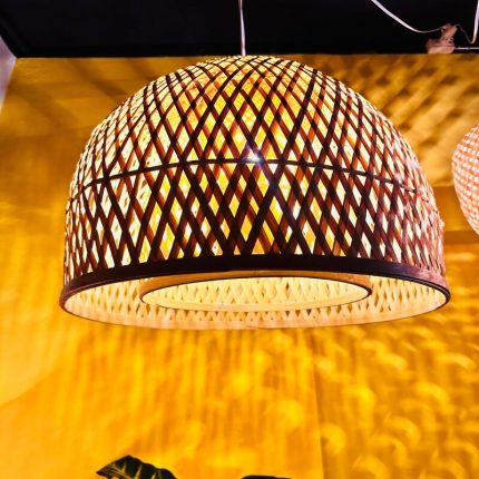 Double layer Bamboo Celling Lamp Shade