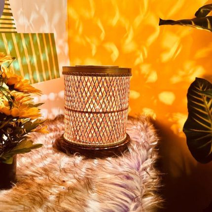 Round Shape Bamboo Lamp Shade